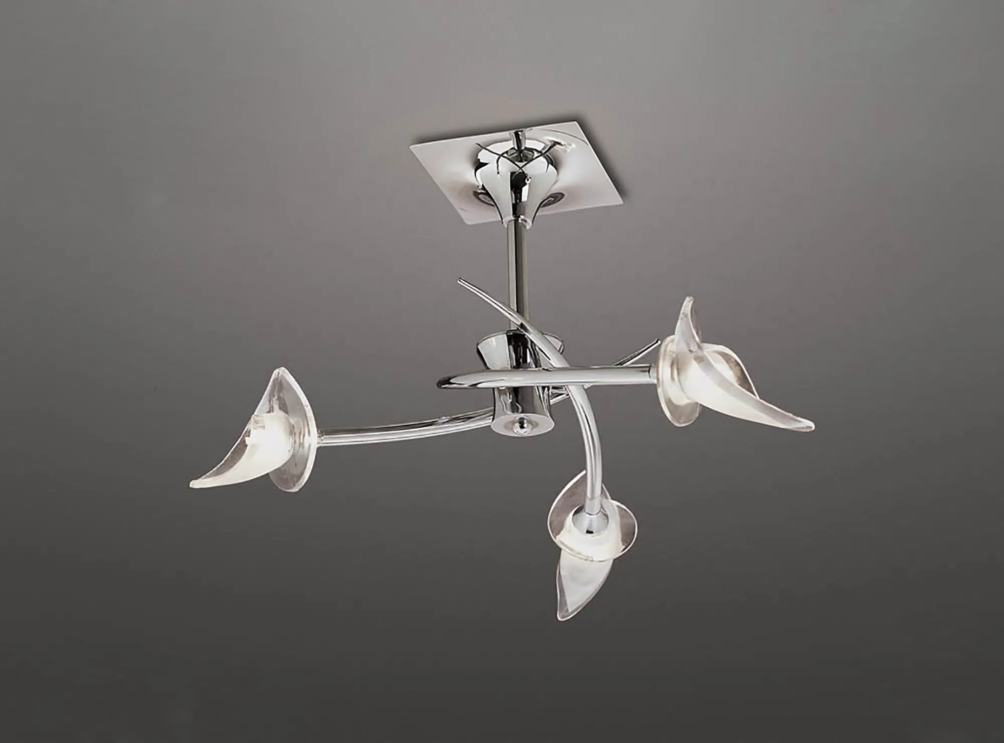Flavia Polished Chrome Ceiling Lights Mantra Semi Flush Fittings Flavia Polished Chrome Ceiling Lights Mantra Semi Flush Fittings
